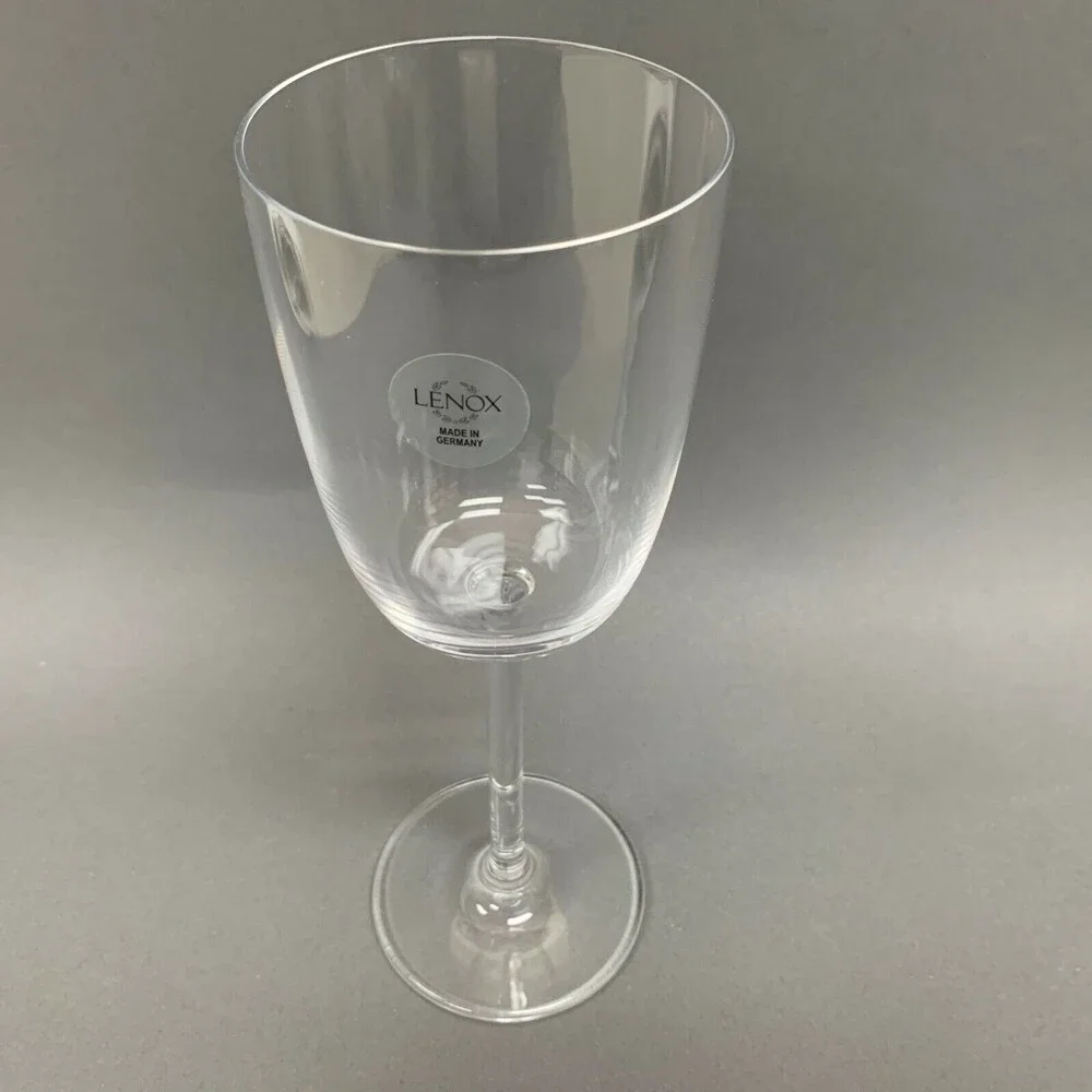 Lenox Clear Stemmed Wine Glass Made in Germany 8‎ 3/8